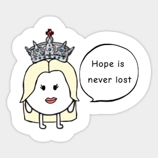 The White Queen Sticker